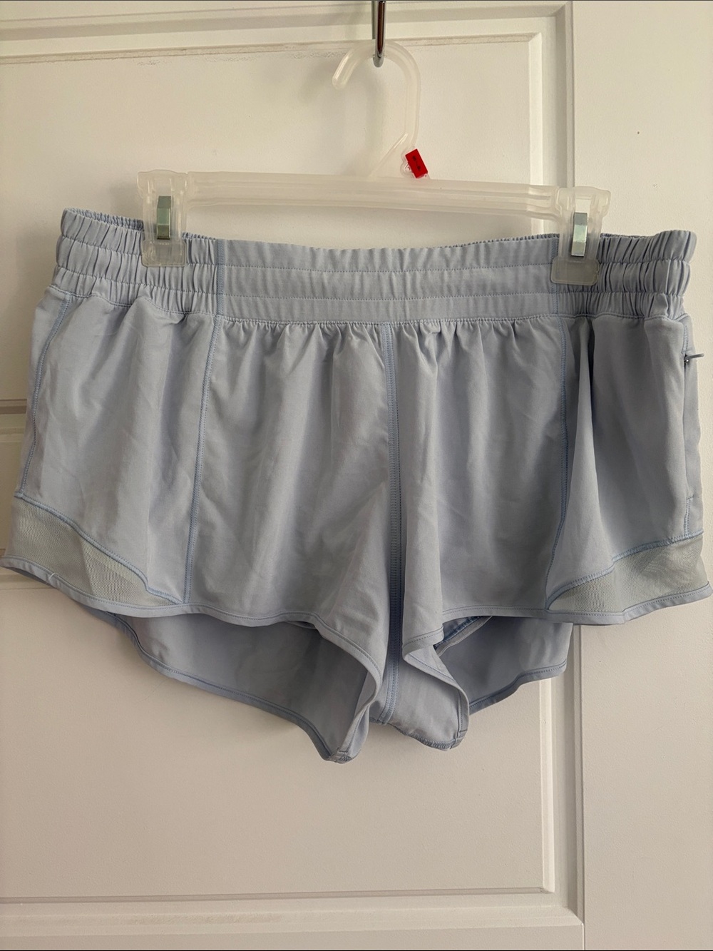 lululemon athletica Light Blue Women's Athletic Running Shorts